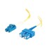Cables To Go 2m LC/SC Duplex 9/125 Singlemode Fiber Patch Cable - Yellow 26260